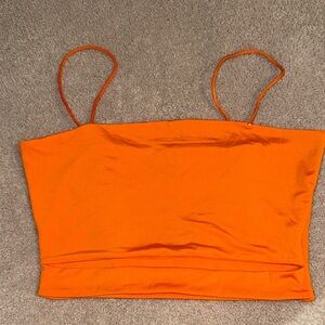 Vibrant Orange Women's Top